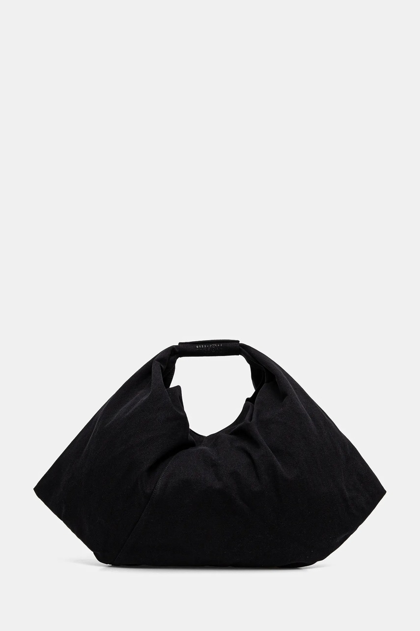Levně Kabelka MM6 Maison Margiela Japanese Draped černá barva, SB5WC0019