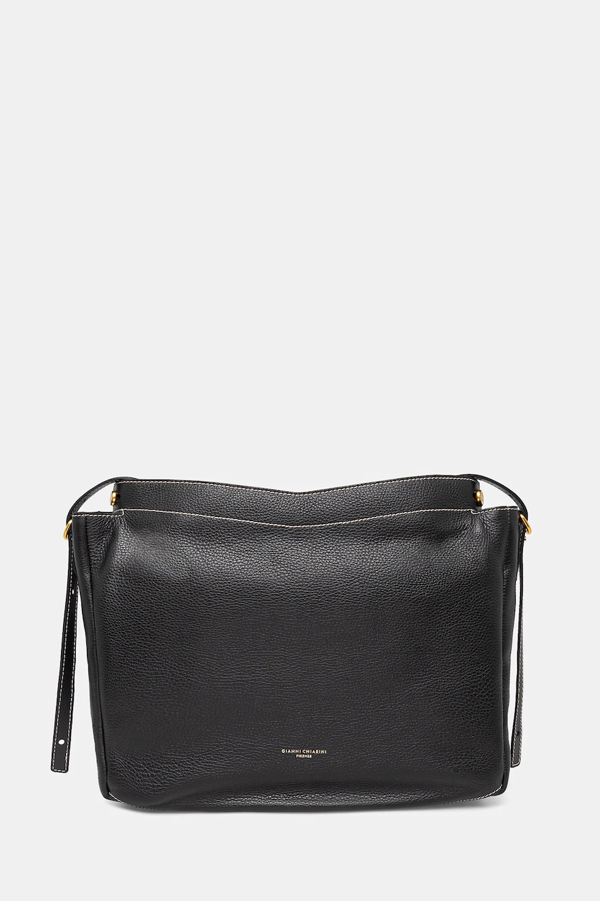 Gianni Chiarini poseta de piele OTTAVIA culoarea negru, BS 11292 GRN