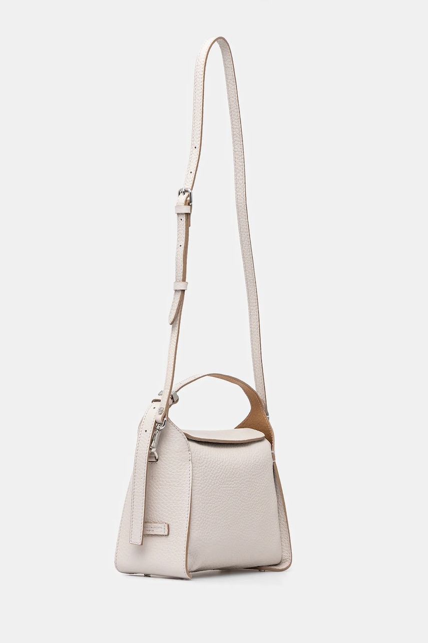 Кожаная сумочка Gianni Chiarini PENELOPE цвет бежевый BS 11351 RNGDBL Кожаная сумочка Gianni Chiarini PENELOPE цвет бежевый BS 11351 RNGDBL