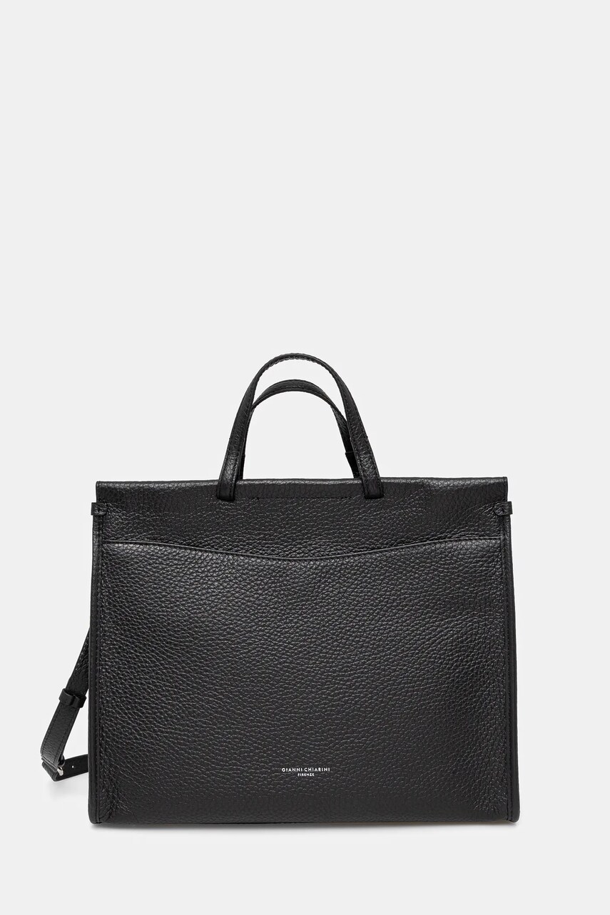 Gianni Chiarini poseta de piele LAVINIA culoarea negru, BS 11400 TKL