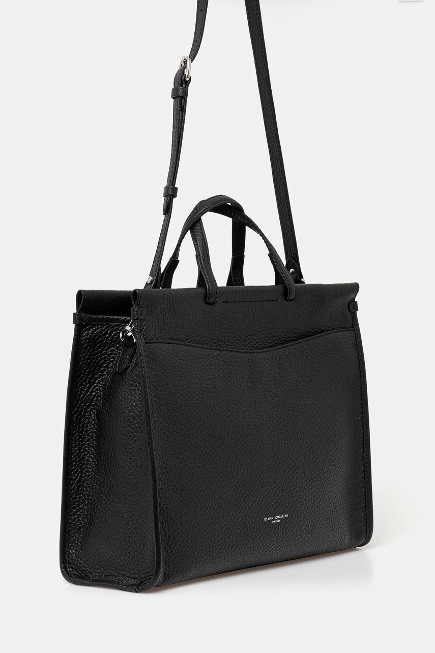 Кожаная сумочка Gianni Chiarini LAVINIA цвет чёрный BS 11400 TKL Кожаная сумочка Gianni Chiarini LAVINIA цвет чёрный BS 11400 TKL