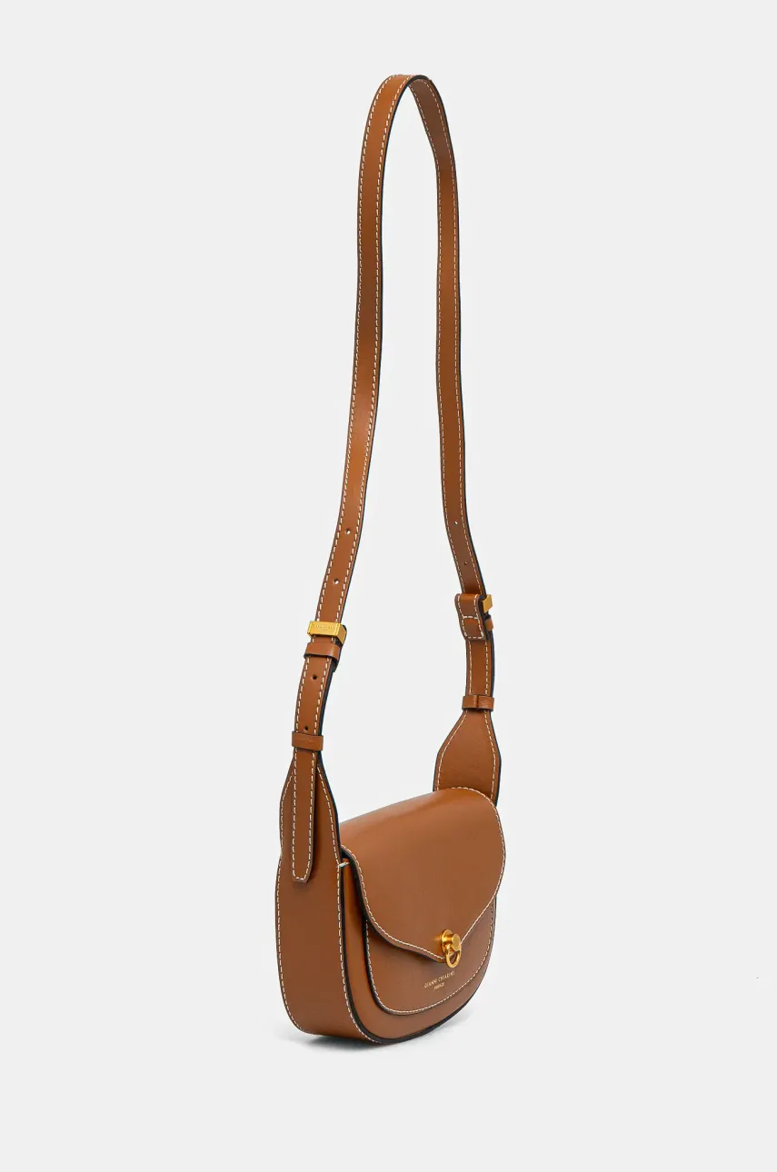 Кожаная сумочка Gianni Chiarini ISA цвет коричневый BS 11426 PRCK Кожаная сумочка Gianni Chiarini ISA цвет коричневый BS 11426 PRCK