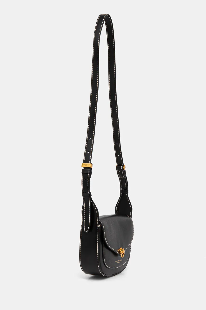 Кожаная сумочка Gianni Chiarini ISA цвет чёрный BS 11426 PRCK Кожаная сумочка Gianni Chiarini ISA цвет чёрный BS 11426 PRCK