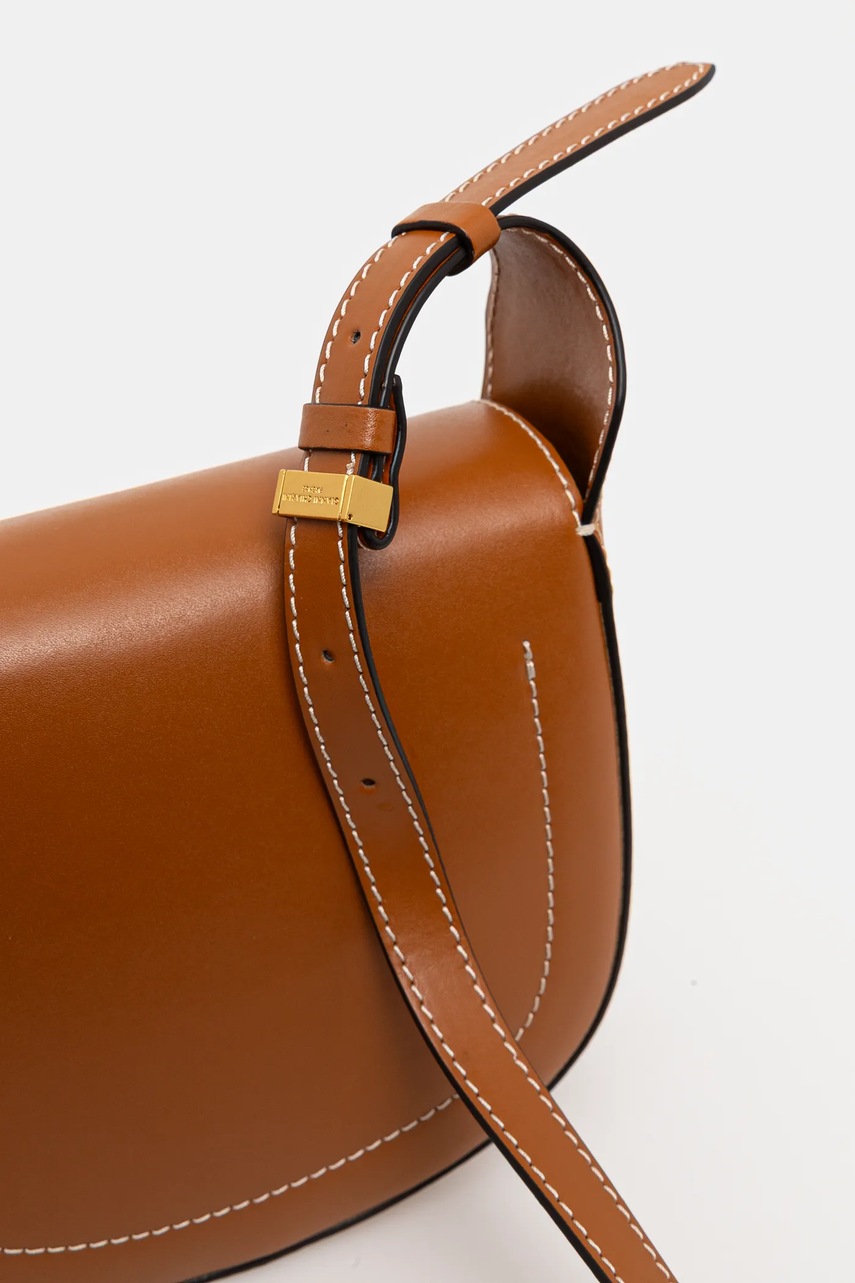 Δερμάτινη τσάντα Gianni Chiarini ISA χρώμα: καφέ, BS 11427 PRCK φωτογραφία