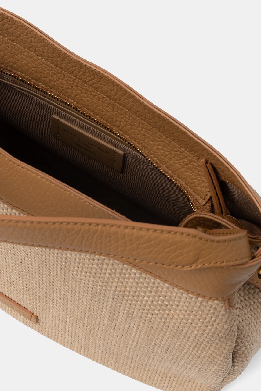 Τσάντα Gianni Chiarini OTTAVIA χρώμα: καφέ, BS 11642 CST-TKL φωτογραφία