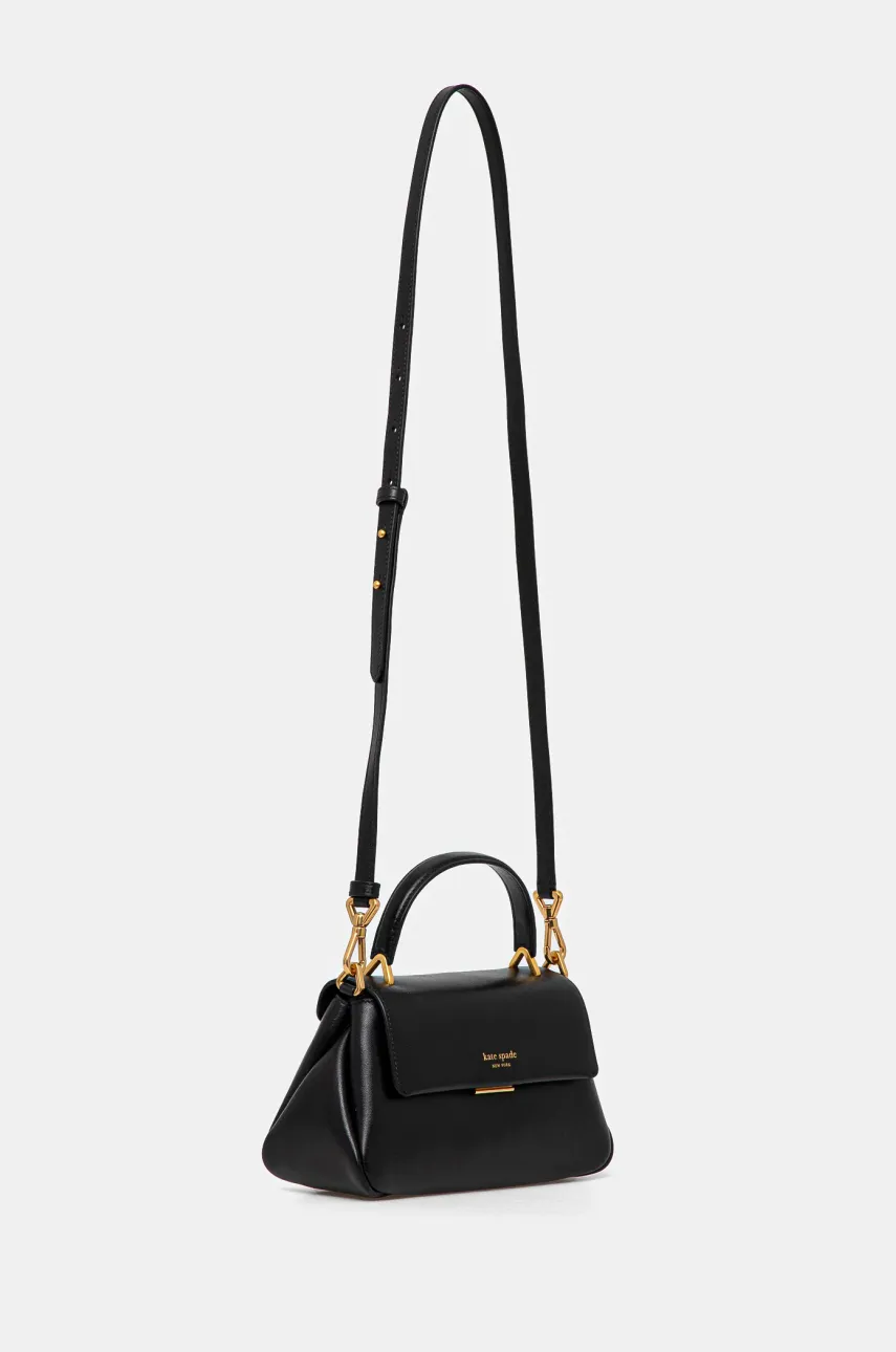 Кожаная сумочка Kate Spade цвет чёрный KI629 Кожаная сумочка Kate Spade цвет чёрный KI629