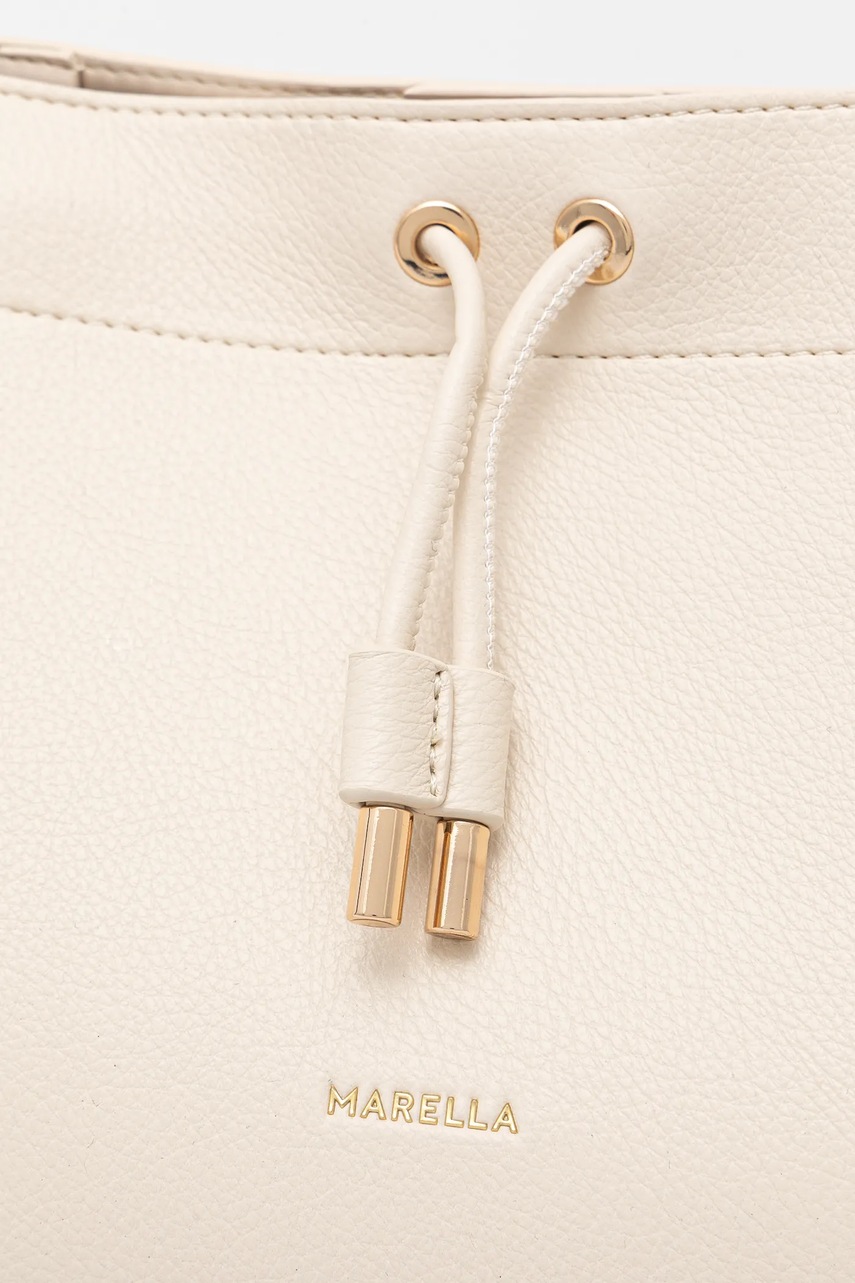 Τσάντα Marella TROTTO χρώμα: μπεζ, 2513511146200 φωτογραφία