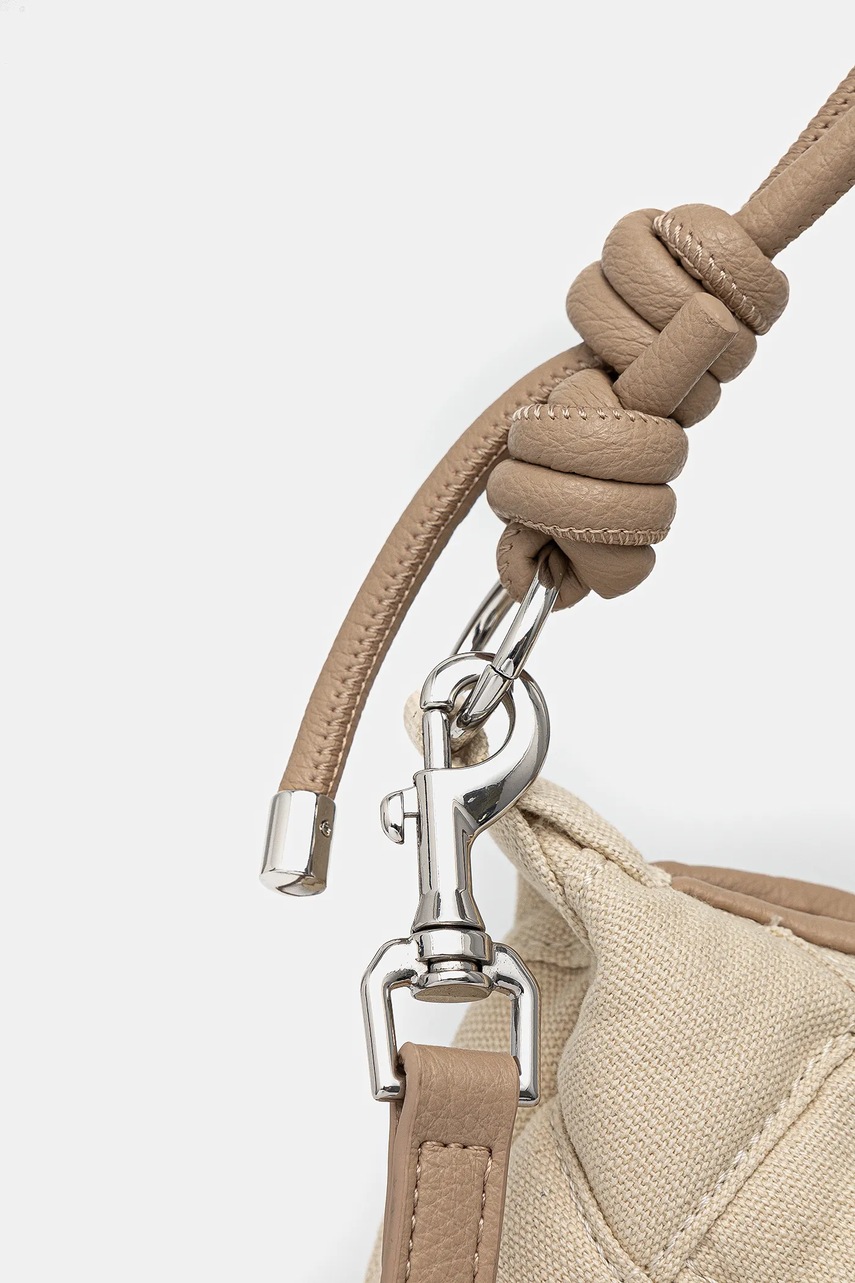 Τσάντα Marella OPERA χρώμα: μπεζ, 2513511147200 φωτογραφία