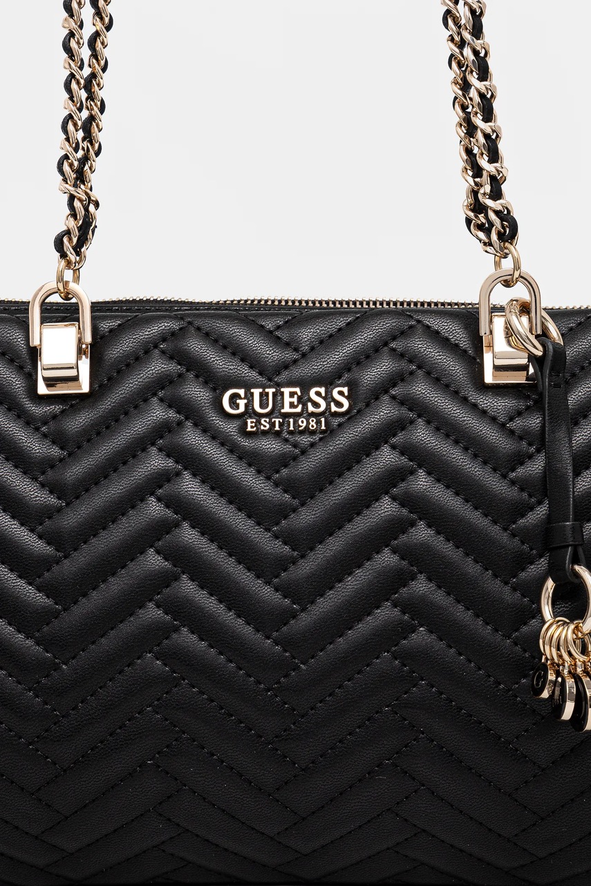 Guess kézitáska ANNING fekete, HWQG95 08090 termék 2. képe