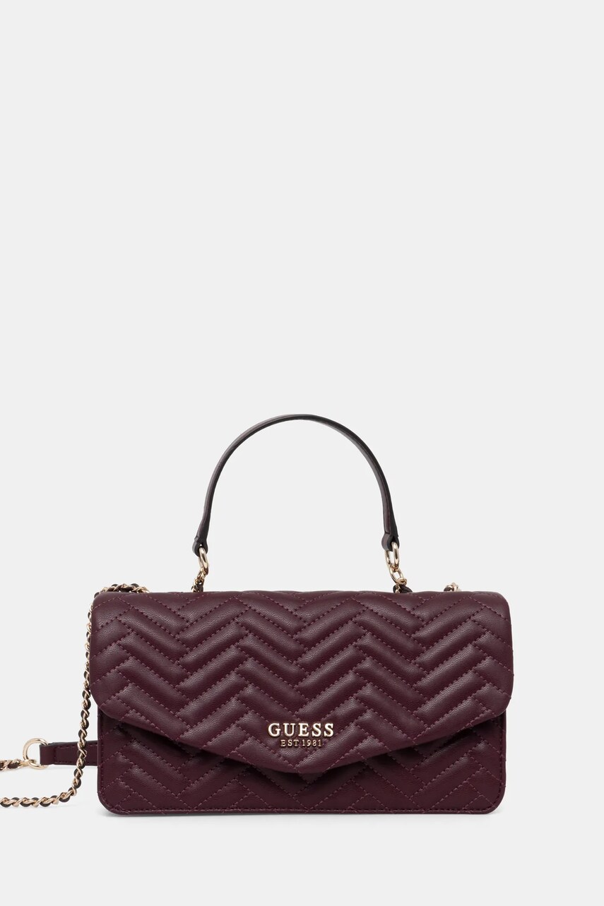 Guess kézitáska ANNING bordó, HWQG95 08210 akciós termékkép 1