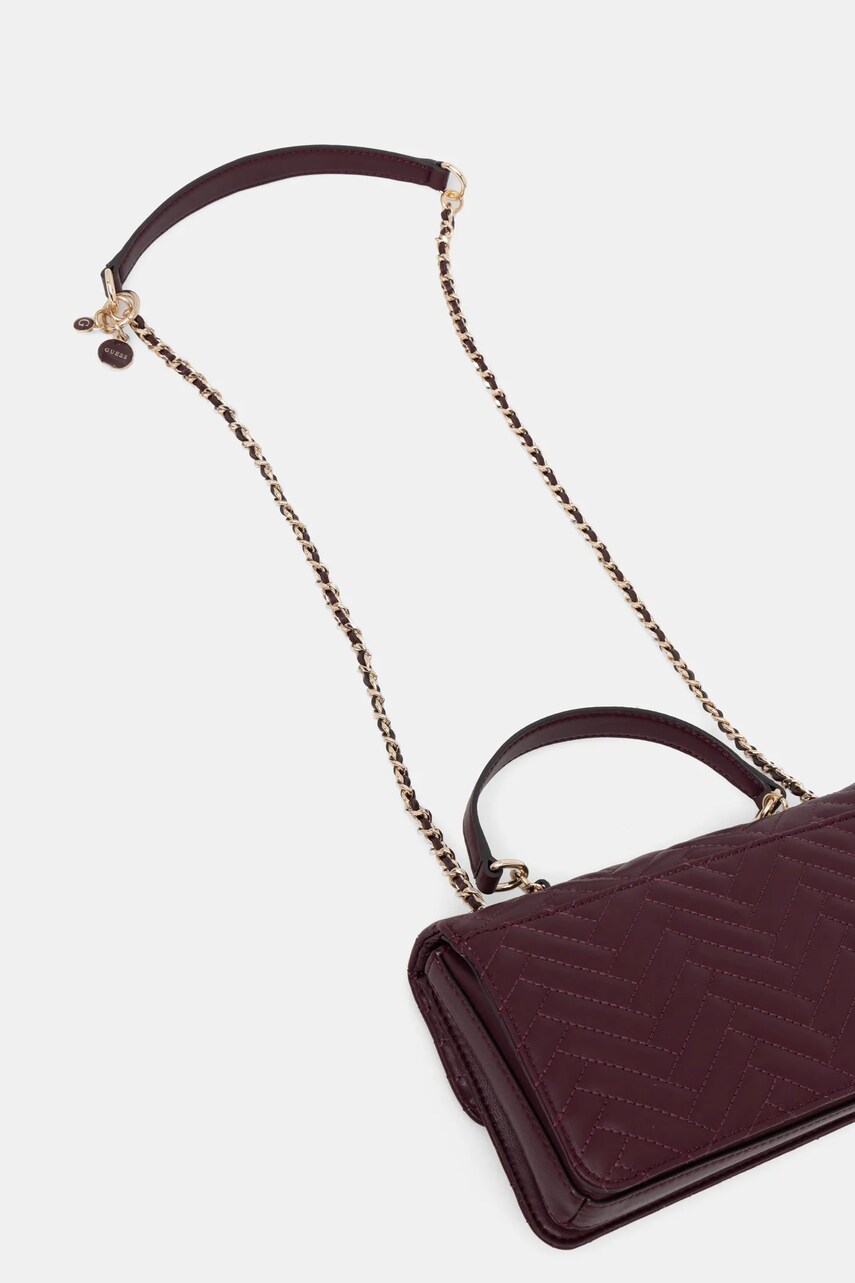 Guess kézitáska ANNING bordó, HWQG95 08210 termék 2. képe