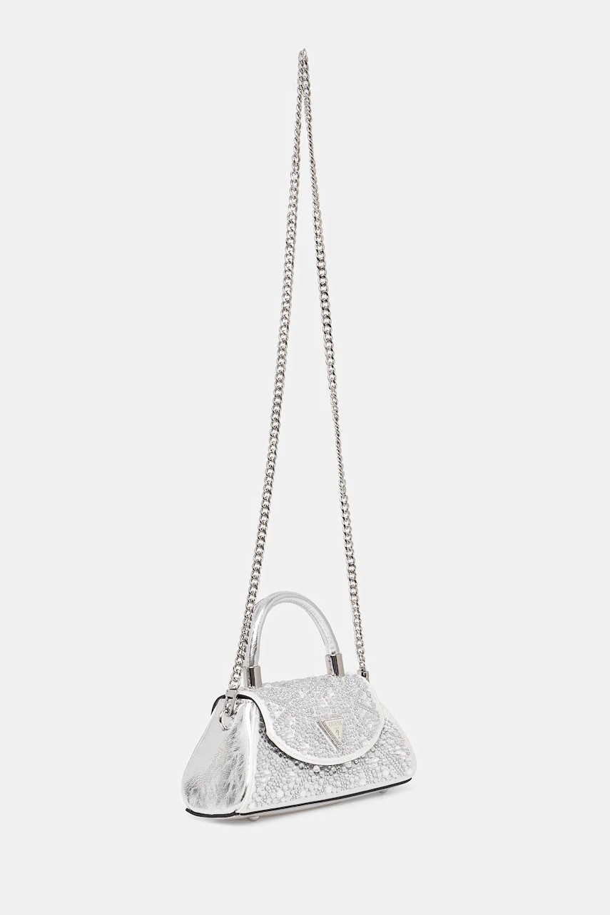 Сумочка Guess BEAUVOIR цвет серебрянный HWXY95 28780 Сумочка Guess BEAUVOIR цвет серебрянный HWXY95 28780