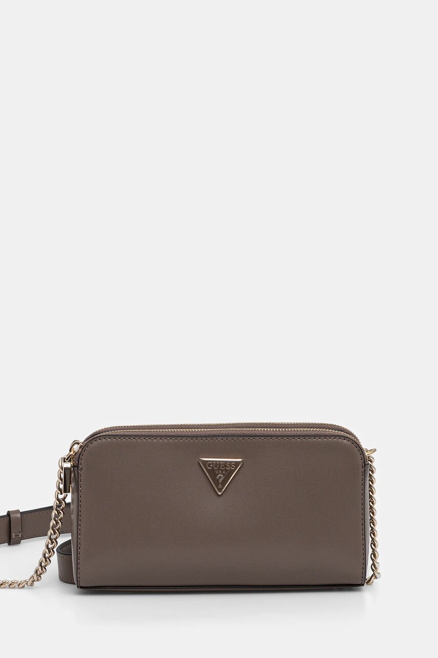 Levně Kabelka Guess DARYNA hnědá barva, HWVG94 93120