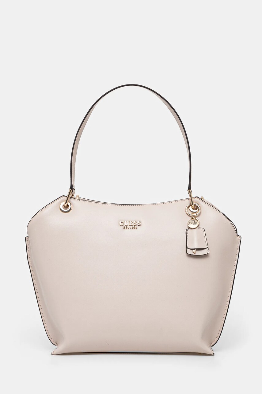 Levně Kabelka Guess EVAINE bílá barva, HWEVG9 53523