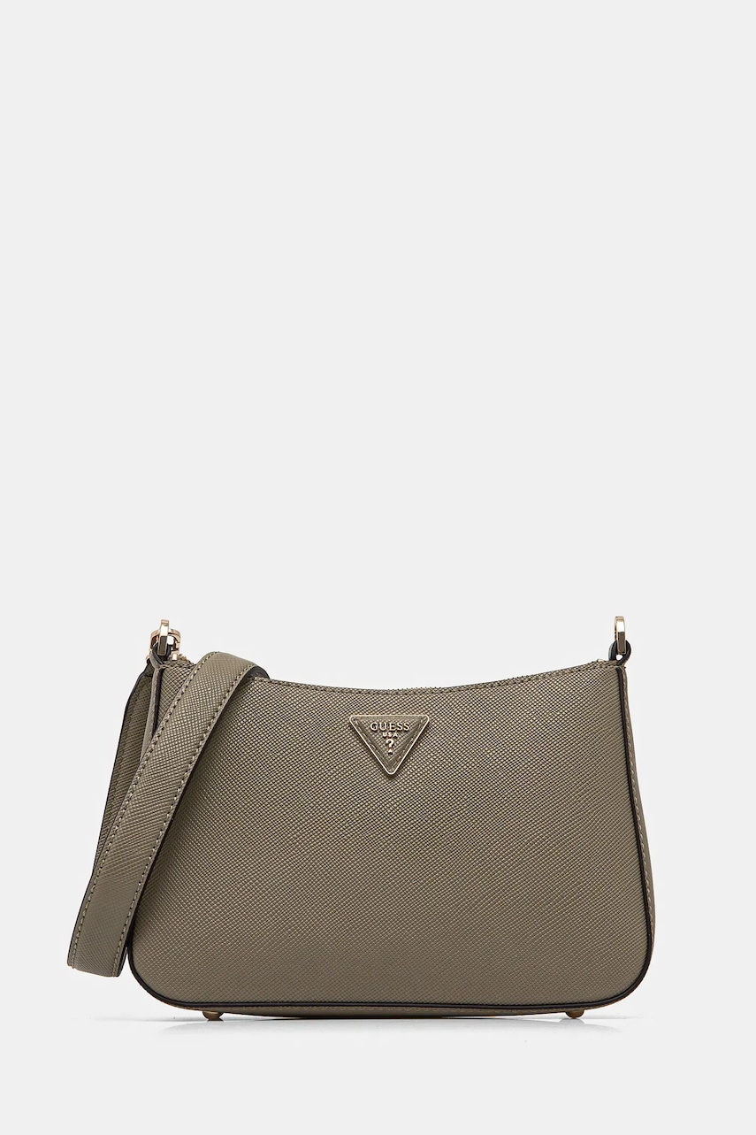 Levně Kabelka Guess JAZLYNN zelená barva, HWEZG9 52317