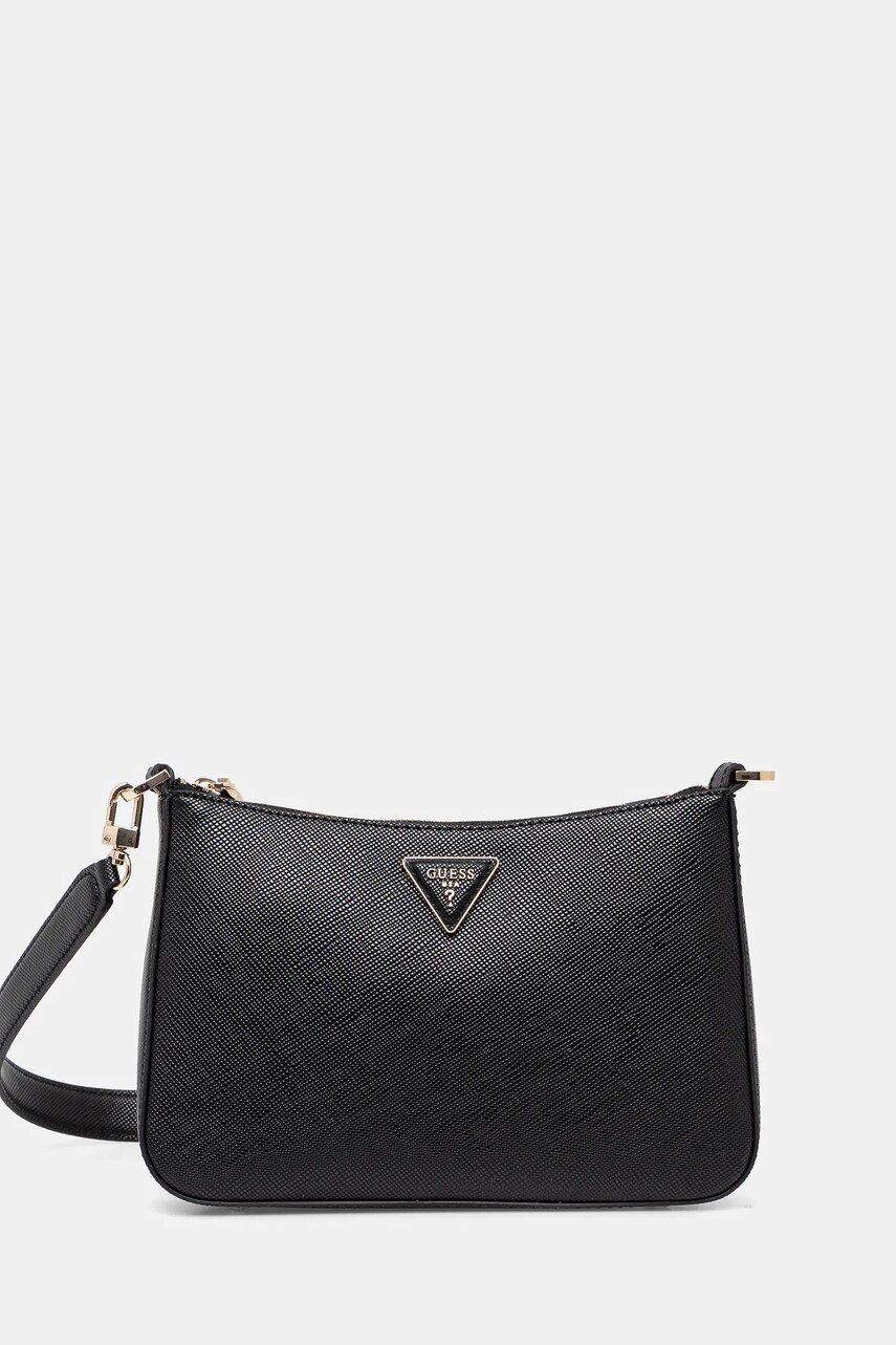 Levně Kabelka Guess JAZLYNN černá barva, HWEZG9 52317
