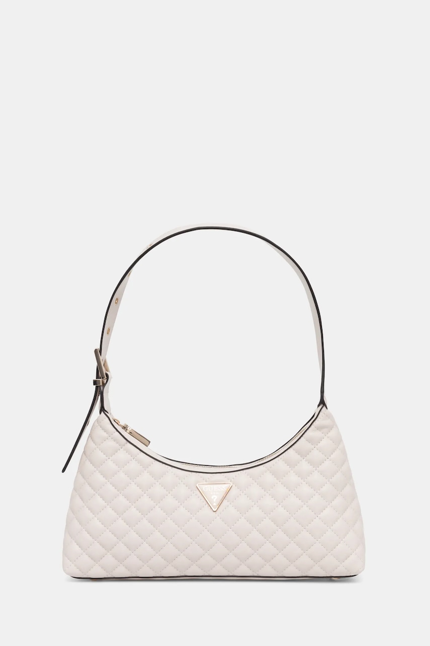 Kabelka Guess RIANEE béžová barva, HWEQG9 54117