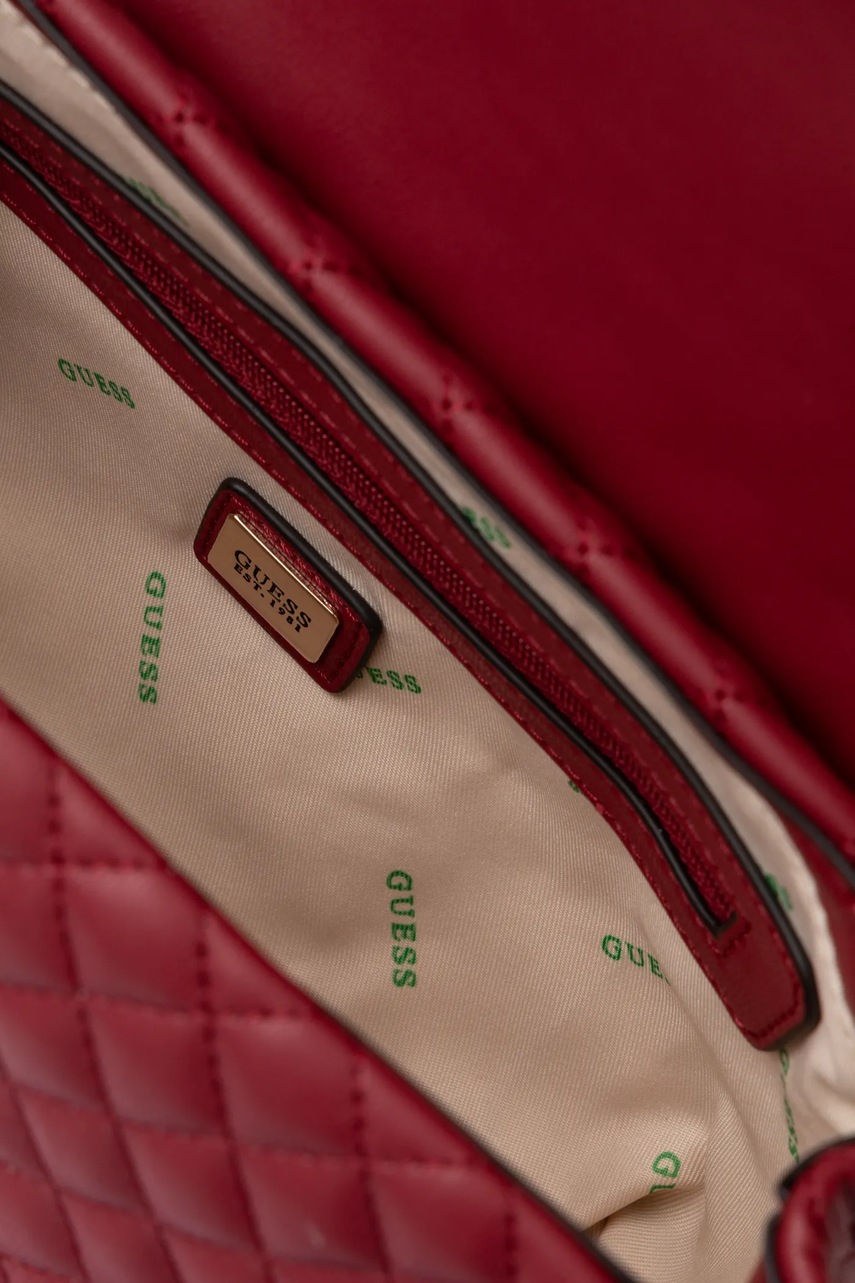 Τσάντα Guess RIANEE χρώμα: μπορντό, HWEQG9 54121 φωτογραφία