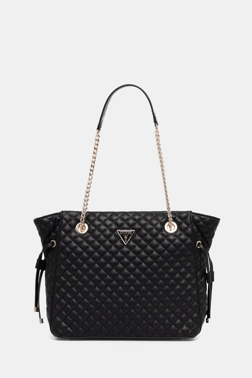 Levně Kabelka Guess RIANEE černá barva, HWEQG9 54122