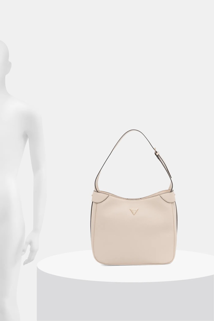 Τσάντα Guess FEDORA χρώμα: μπεζ, HWBG95 19020 φωτογραφία