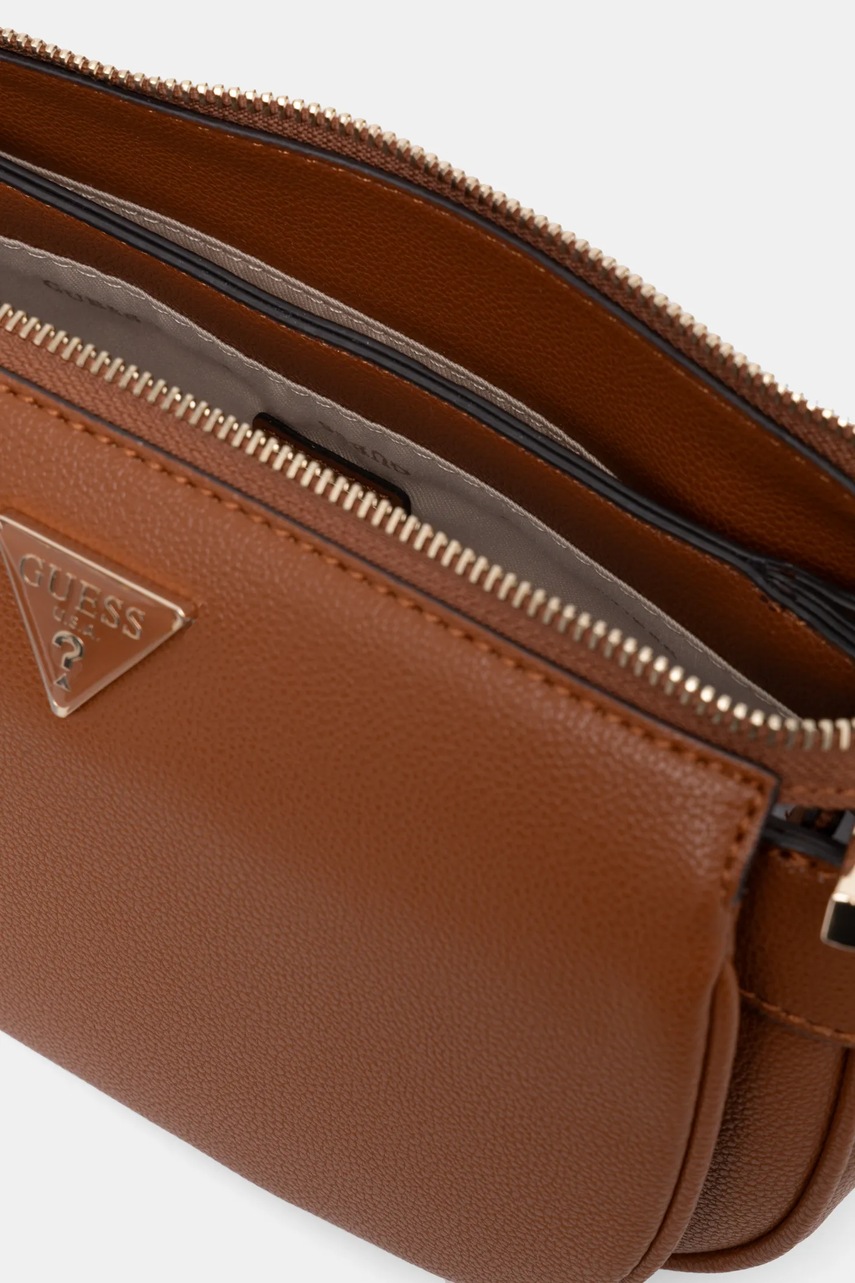 Τσάντα Guess FEDORA χρώμα: καφέ, HWBG95 19170 φωτογραφία