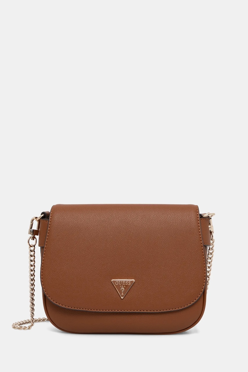 Levně Kabelka Guess FEDORA hnědá barva, HWBG95 19190