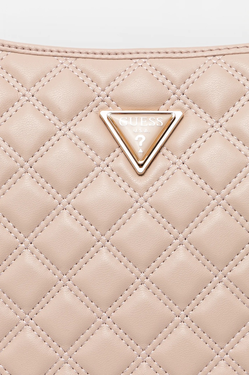 Τσάντα Guess GIULLY χρώμα: ροζ, HWQG87 48030 φωτογραφία