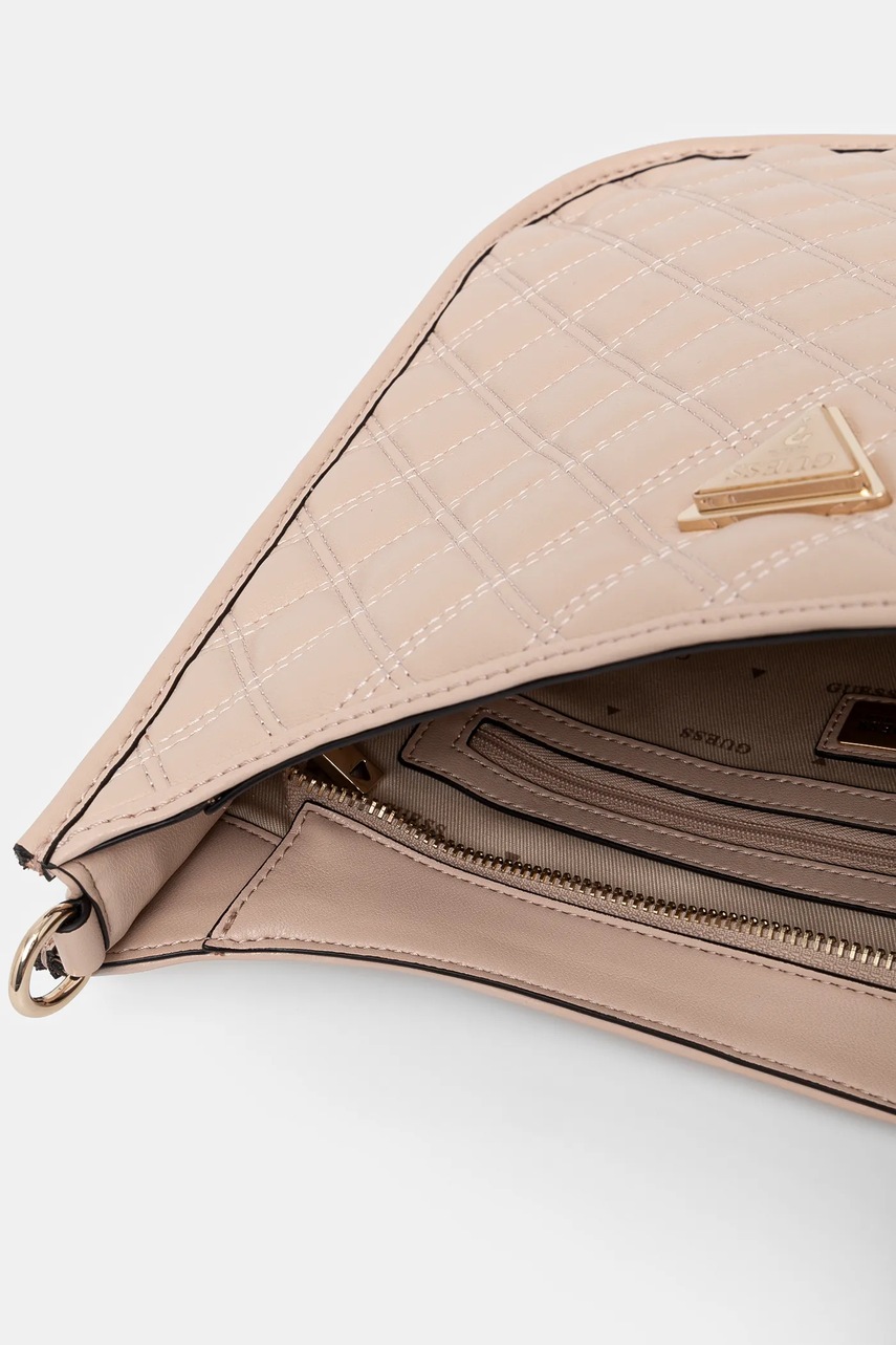 Τσάντα Guess GIULLY χρώμα: ροζ, HWQG87 48030 φωτογραφία