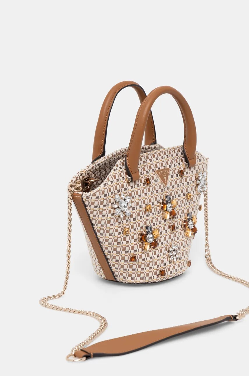 Сумочка Guess BEAUVOIR цвет коричневый HWWE95 28750 Сумочка Guess BEAUVOIR цвет коричневый HWWE95 28750