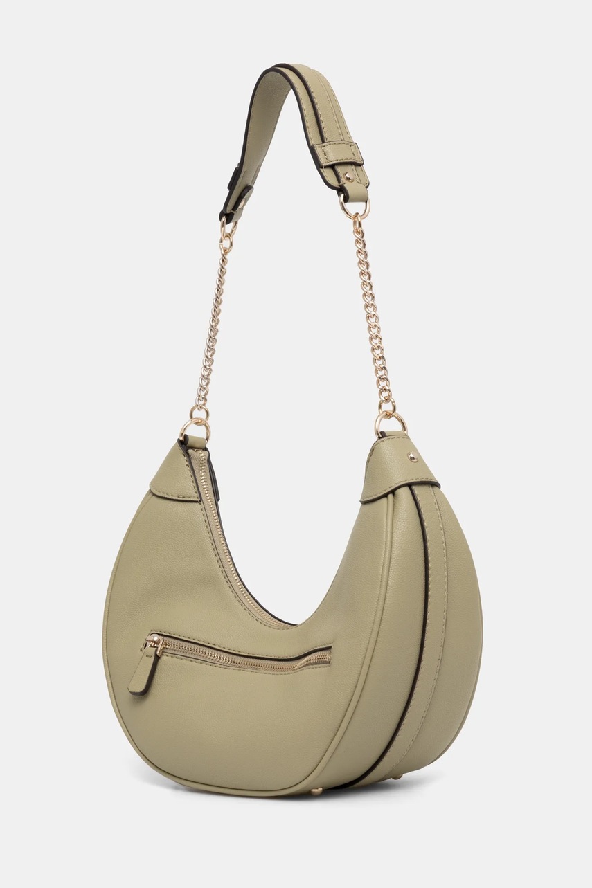 Τσάντα Guess FEDORA χρώμα: μπεζ, HWBG95 19010 φωτογραφία