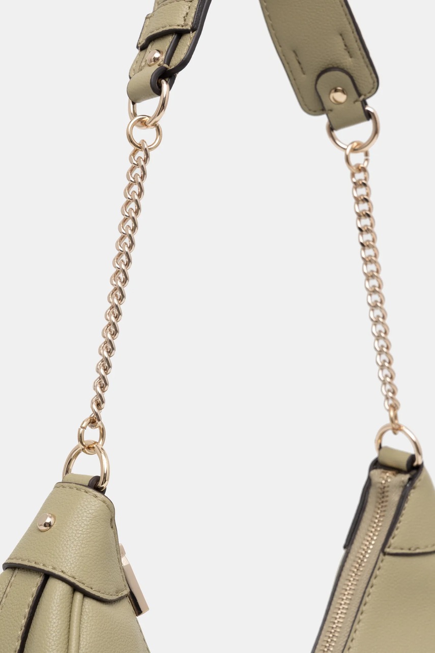 Τσάντα Guess FEDORA χρώμα: μπεζ, HWBG95 19010 φωτογραφία