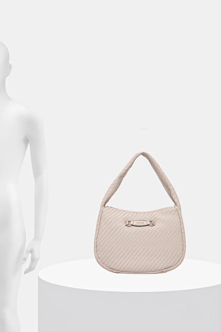 Τσάντα Guess FRANCY χρώμα: μπεζ, HWWG95 30020 φωτογραφία