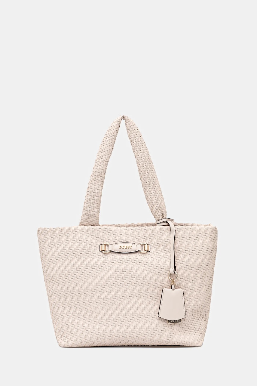 Kabelka Guess FRANCY béžová barva, HWWG95 30230