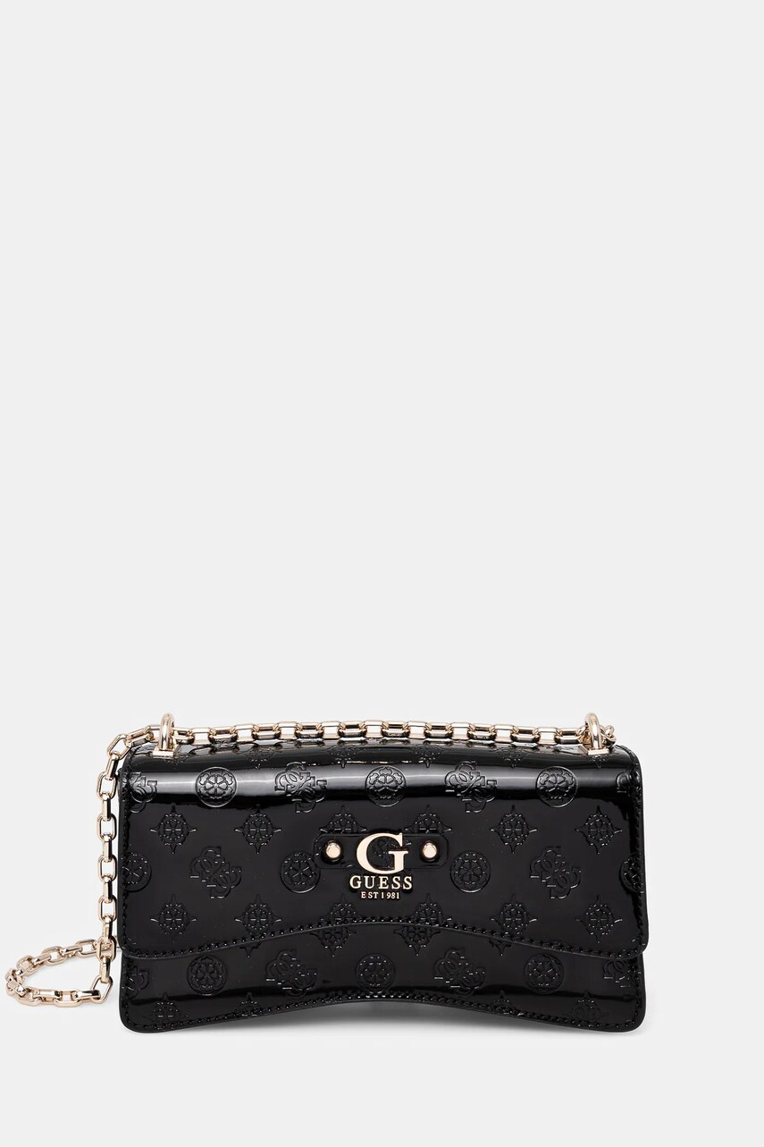 Levně Kabelka Guess GERTY černá barva, HWTP95 29210