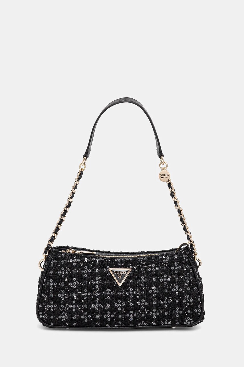 Levně Kabelka Guess GIULLY černá barva, HWBB87 48160