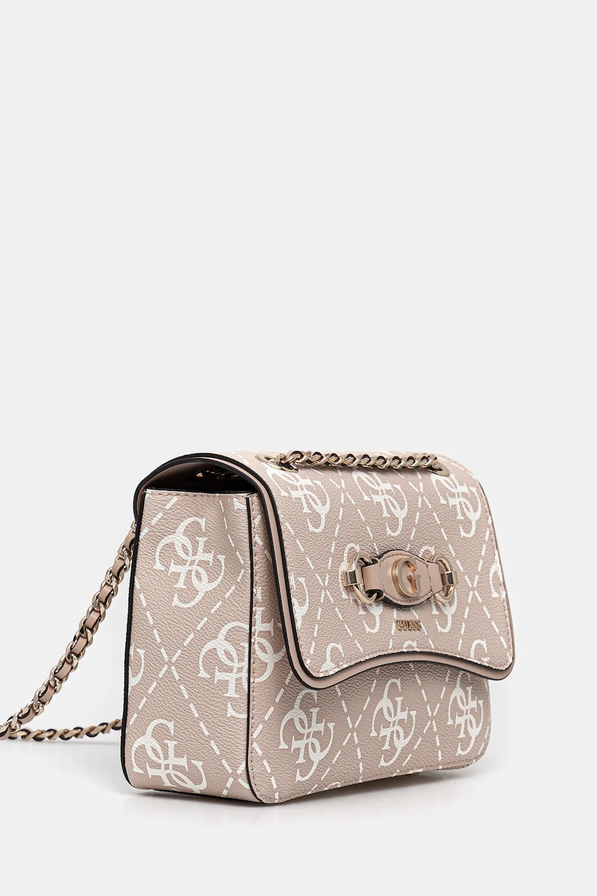 Сумочка Guess IZZY цвет бежевый HWOQ86 54190 Сумочка Guess IZZY цвет бежевый HWOQ86 54190