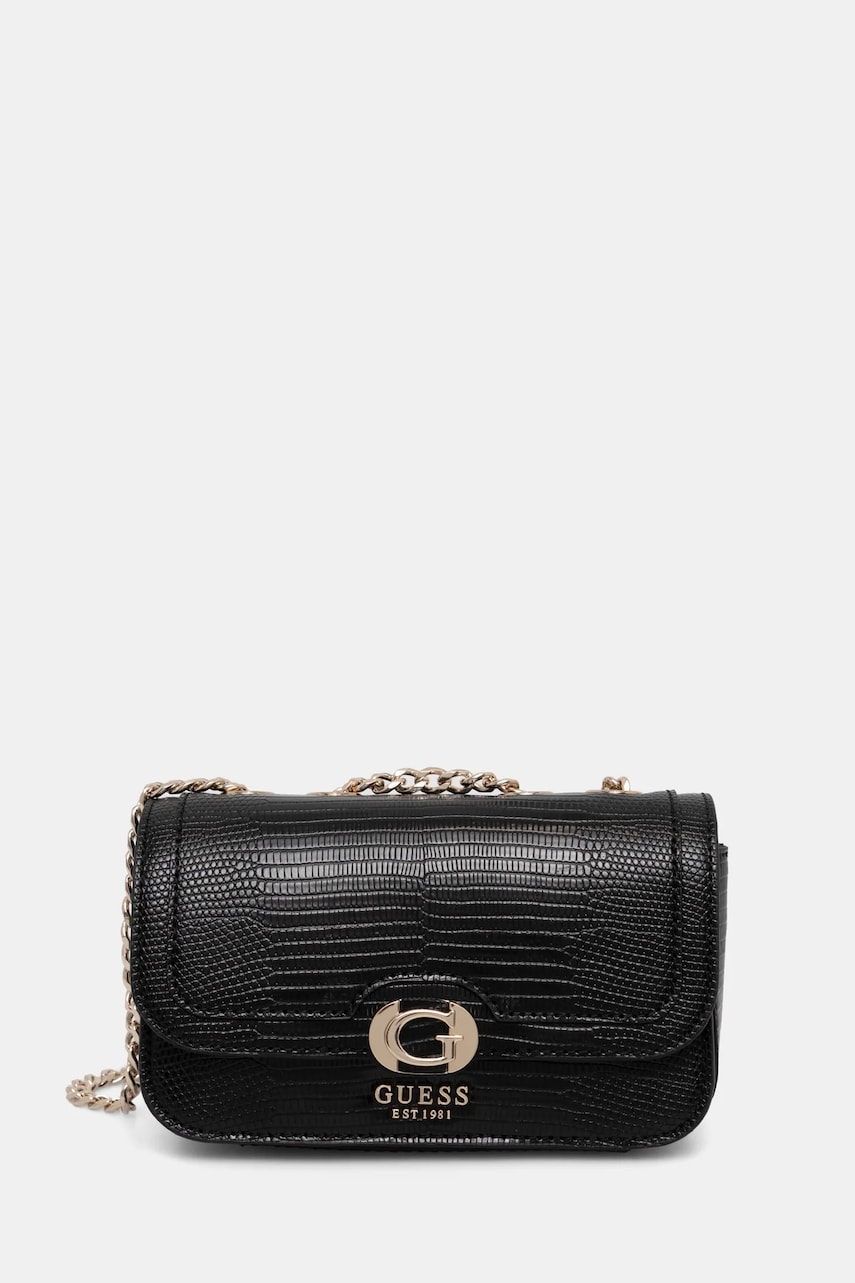 Levně Kabelka Guess ORLINA černá barva, HWKG95 31780