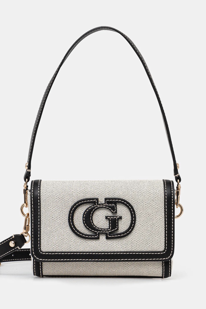 

Чанта Guess SEBINA в сиво HWAG95 24190, Бежов