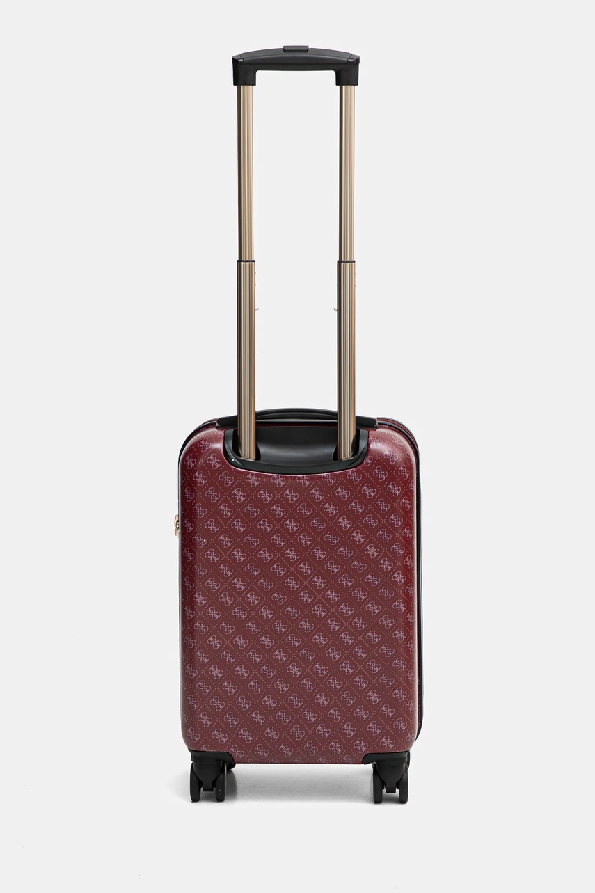 Βαλίτσα Guess JESCO χρώμα: μπορντό, TWE838 99830 φωτογραφία