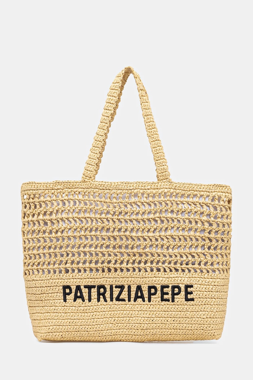 Levně Kabelka Patrizia Pepe béžová barva, 2B0119 V039