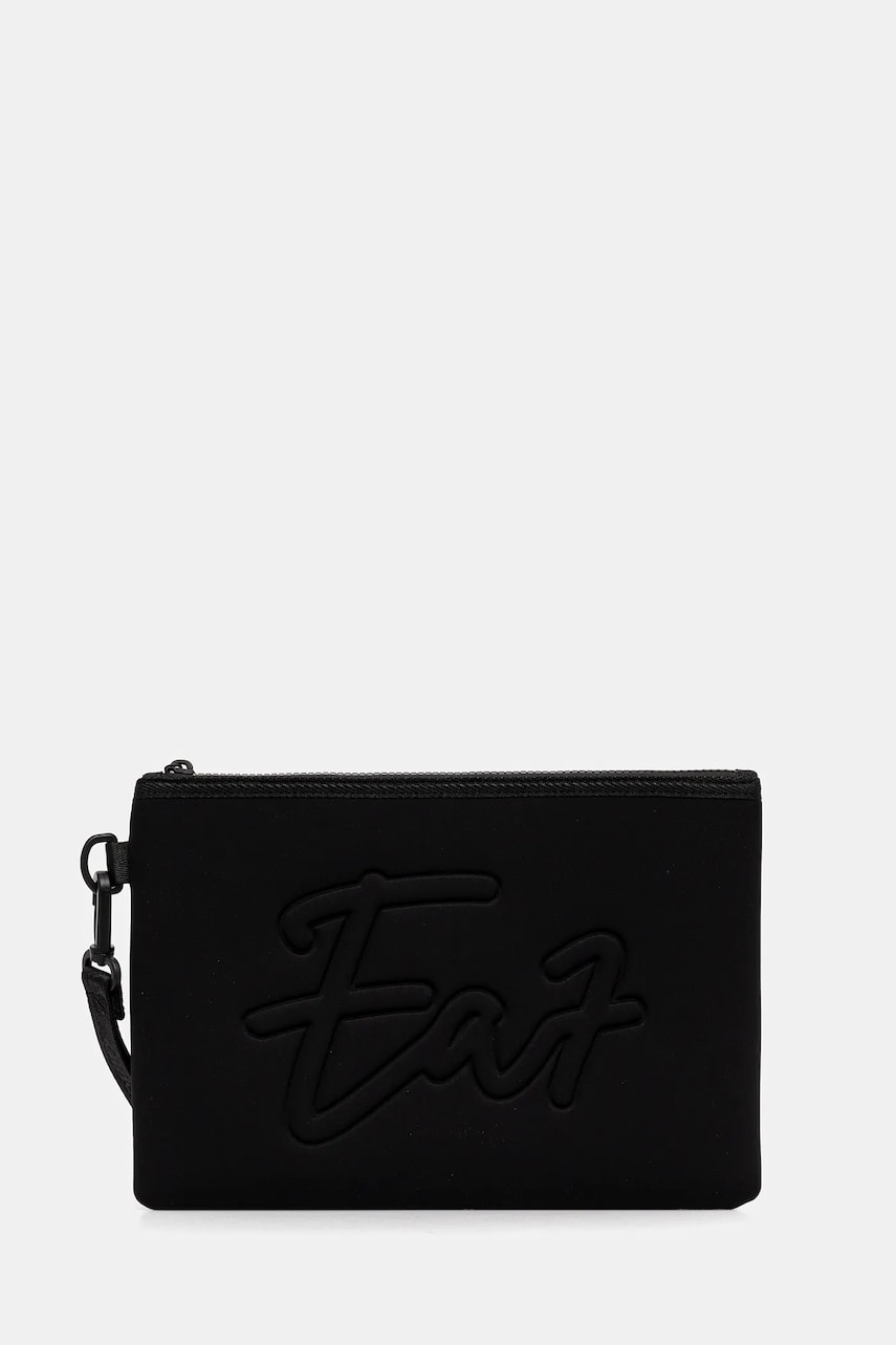 EA7 Emporio Armani borseta culoarea negru, AF13725.7W000363