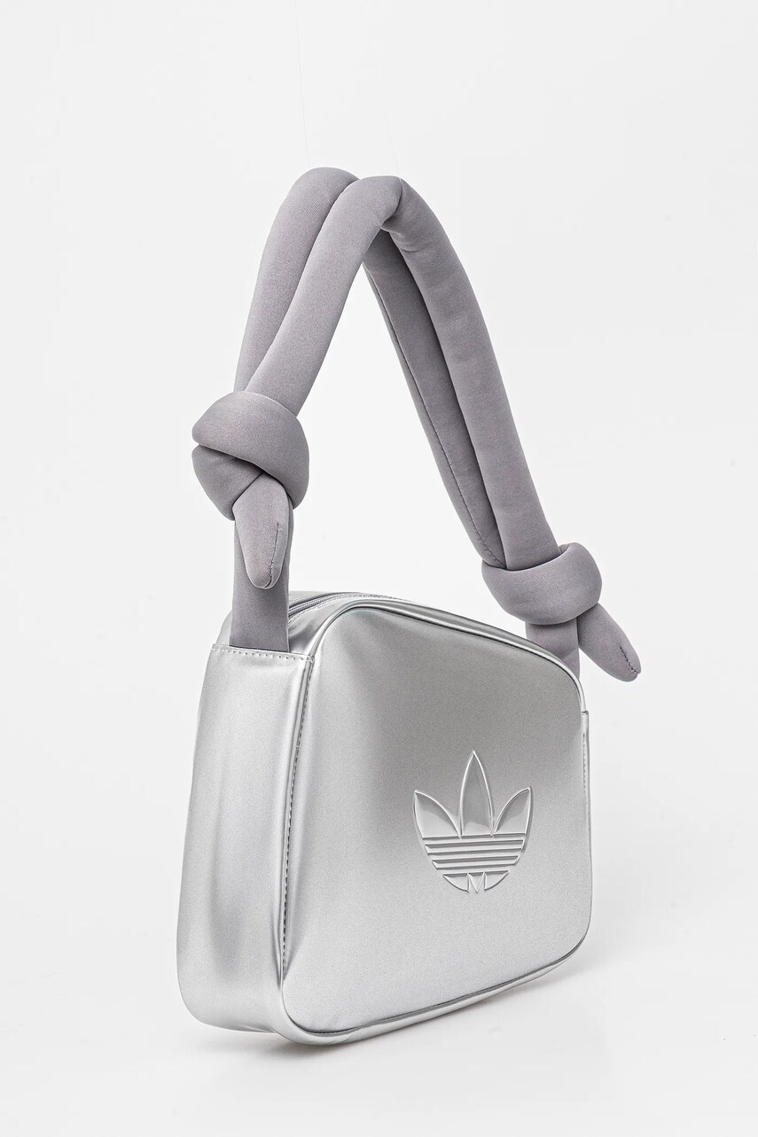Сумочка adidas Originals AIRLINER цвет серебрянный JC6016 Сумочка adidas Originals AIRLINER цвет серебрянный JC6016