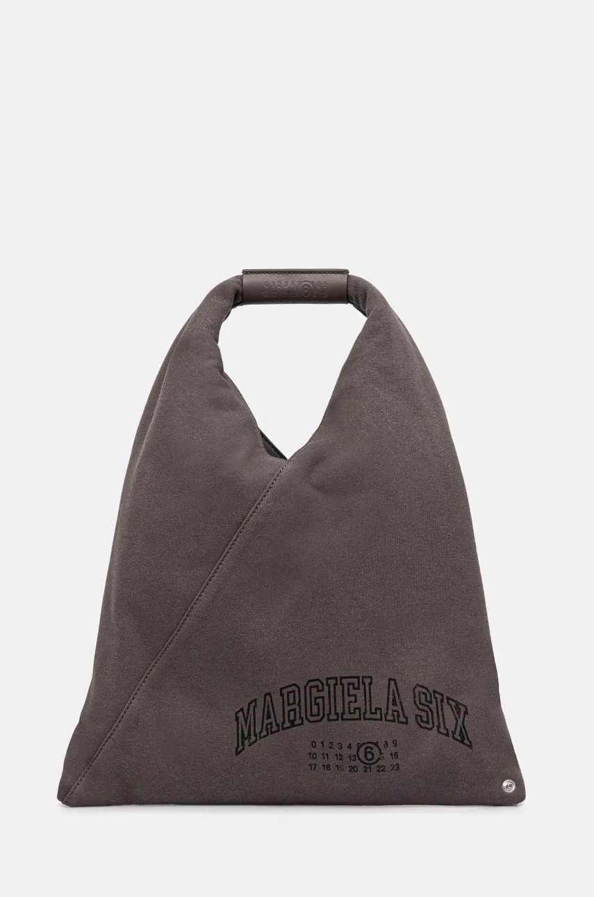 Levně Kabelka MM6 Maison Margiela hnědá barva, S54WD0043