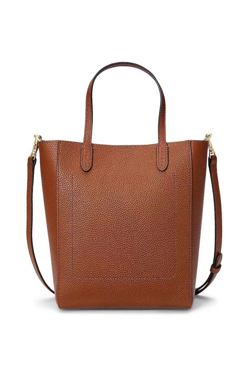 Кожаная сумочка Lauren Ralph Lauren цвет коричневый 431966760 Кожаная сумочка Lauren Ralph Lauren цвет коричневый 431966760