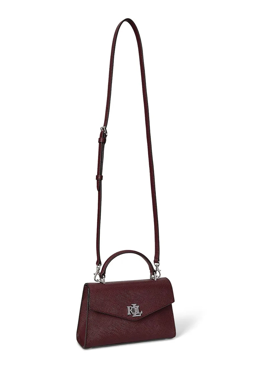 Кожаная сумочка Lauren Ralph Lauren цвет белый 431966765 Кожаная сумочка Lauren Ralph Lauren цвет белый 431966765