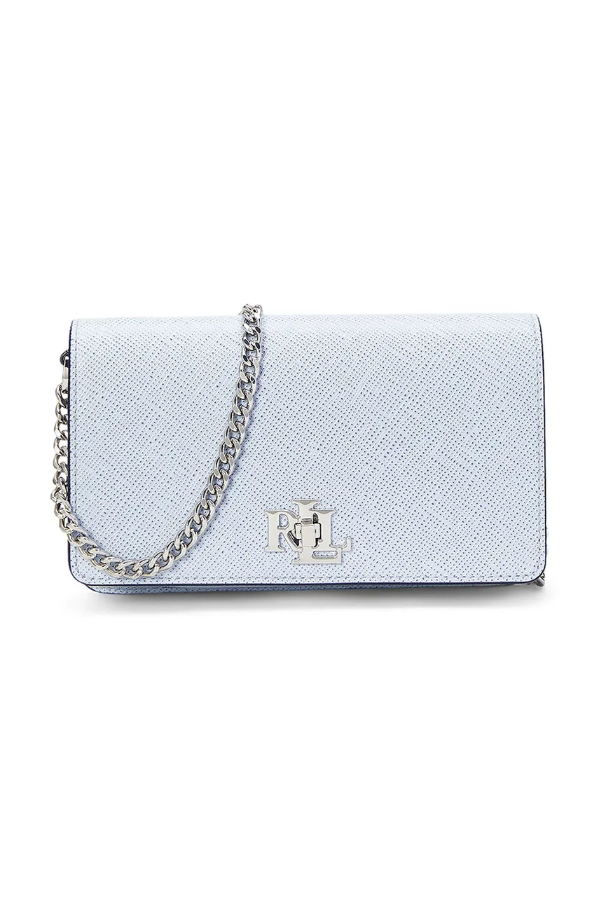 

Кожена чанта Lauren Ralph Lauren в синьо 432966784, Син