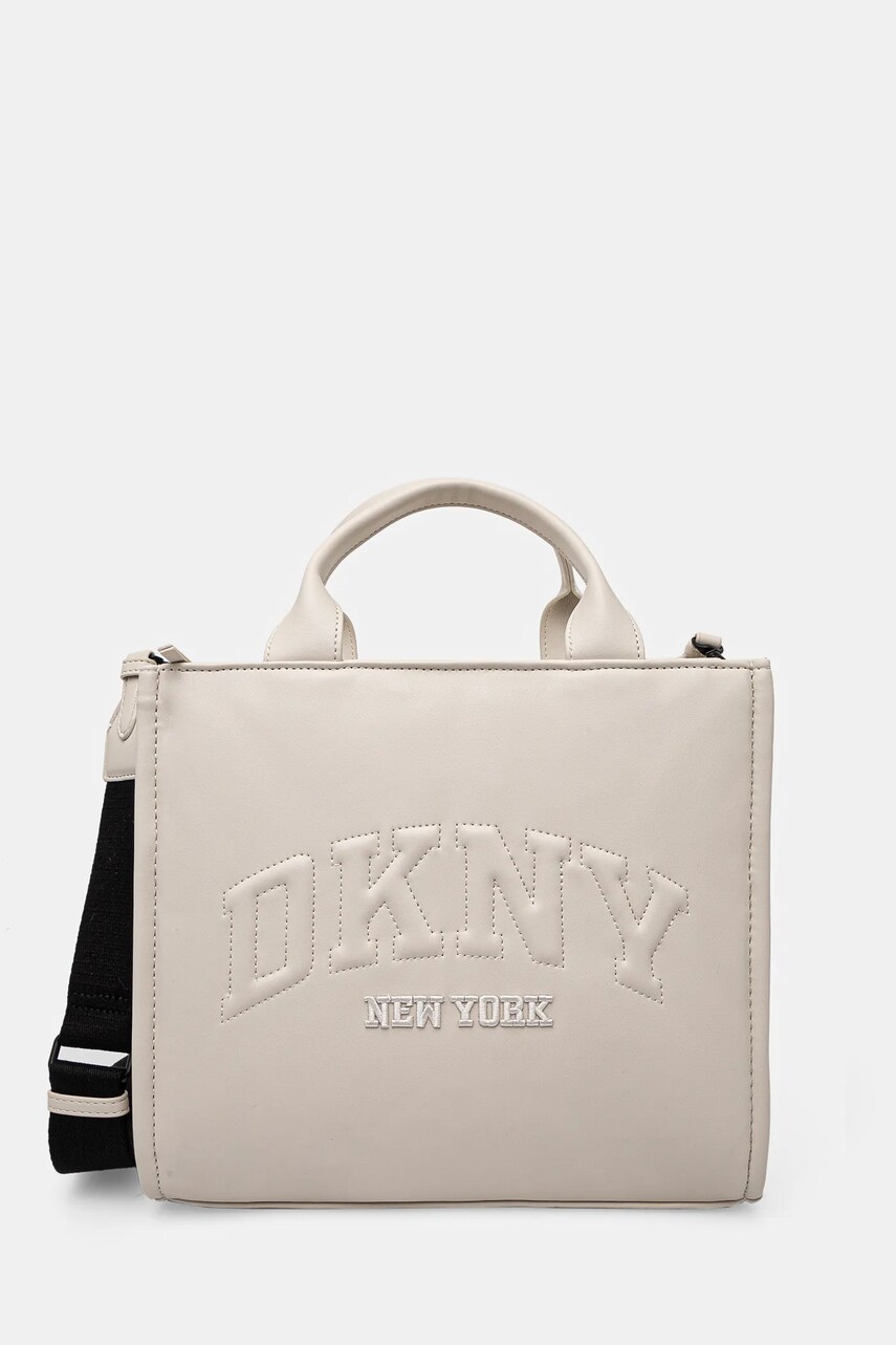 Kabelka Dkny béžová barva, R44AZR57
