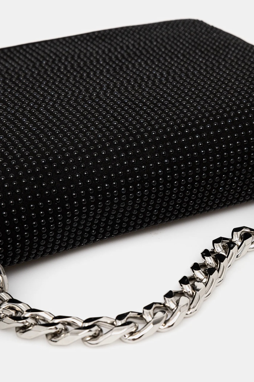 Τσάντα Dkny χρώμα: μαύρο, R44EMI05 φωτογραφία