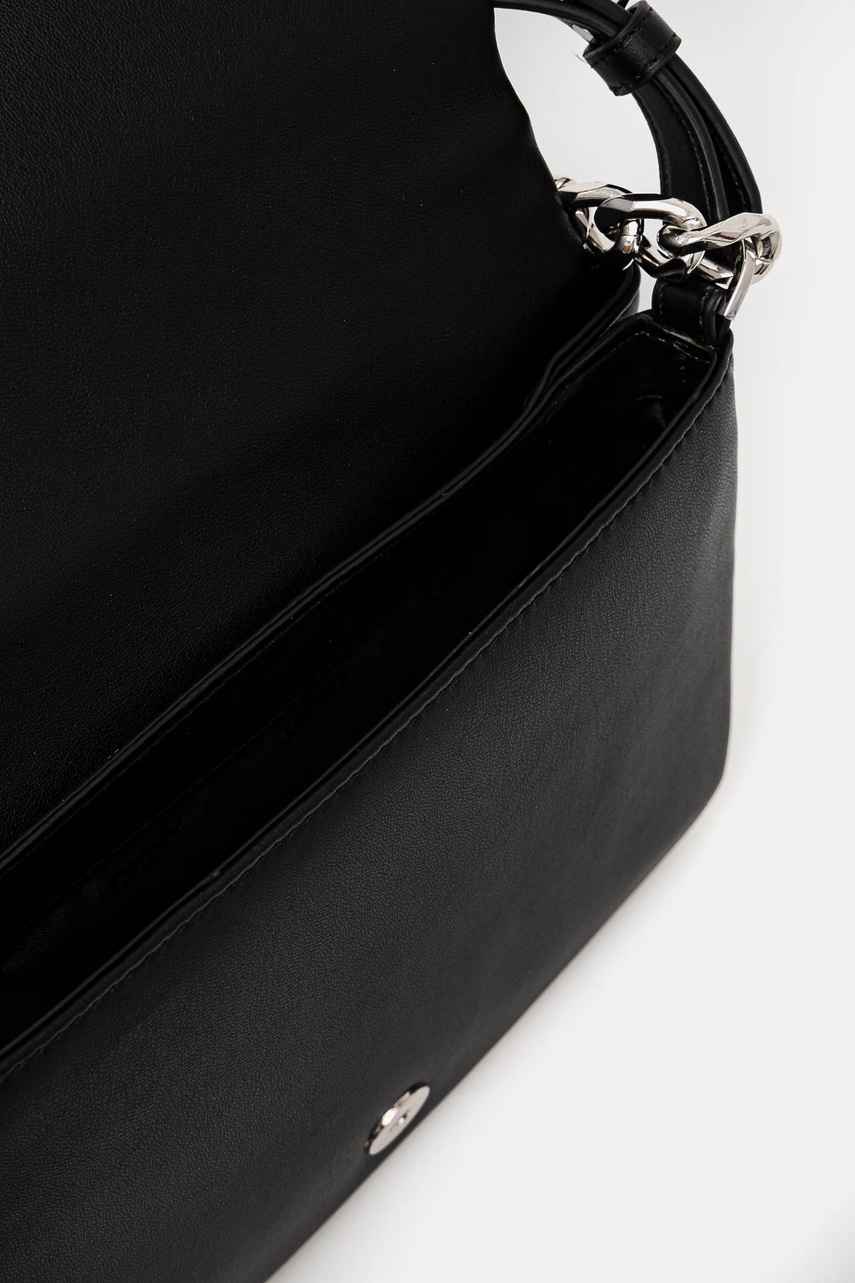 Τσάντα Dkny χρώμα: μαύρο, R44EMI05 φωτογραφία