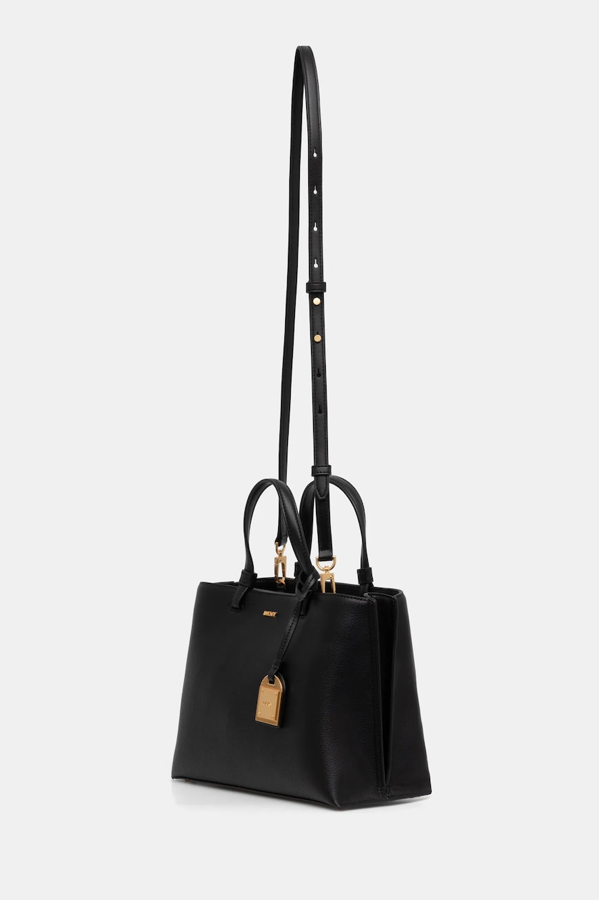 Кожаная сумочка Dkny цвет чёрный R44D1I53 Кожаная сумочка Dkny цвет чёрный R44D1I53